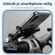 GUB G81 Universele Verstelbare Aluminium Telefoonhouder Fiets Grijs afbeelding 3