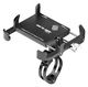 GUB Pro 3 Universele Fiets/Motor Telefoonhouder voor Smartphones Zwart afbeelding 1