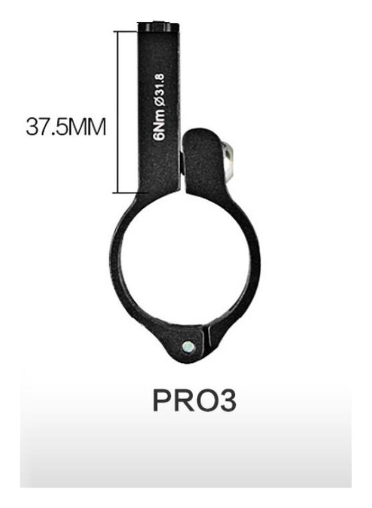 GUB Pro 3 Universele Fiets/Motor Telefoonhouder voor Smartphones Zwart afbeelding 10