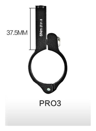 GUB Pro 3 Universele Fiets/Motor Telefoonhouder voor Smartphones Zwart afbeelding 10