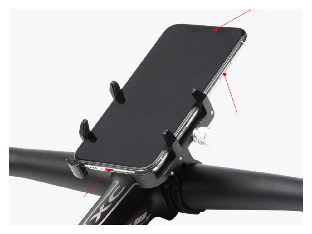 GUB Pro 3 Universele Fiets/Motor Telefoonhouder voor Smartphones Zwart afbeelding 14