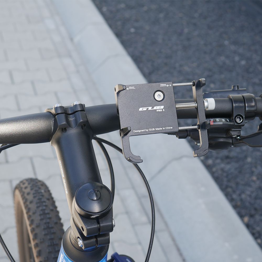 GUB Pro 3 Universele Fiets/Motor Telefoonhouder voor Smartphones Rood afbeelding 2