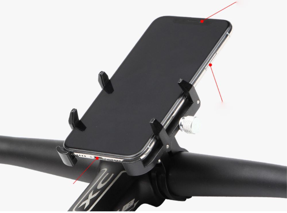 GUB Pro 3 Universele Fiets/Motor Telefoonhouder voor Smartphones Rood afbeelding 12