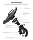 Ringke Spider Grip Universele Telefoonhouder Fiets / Mountainbike / E-Bike Zwart afbeelding 7
