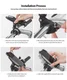 Ringke Spider Grip Universele Telefoonhouder Fiets / Mountainbike / E-Bike Zwart afbeelding 8