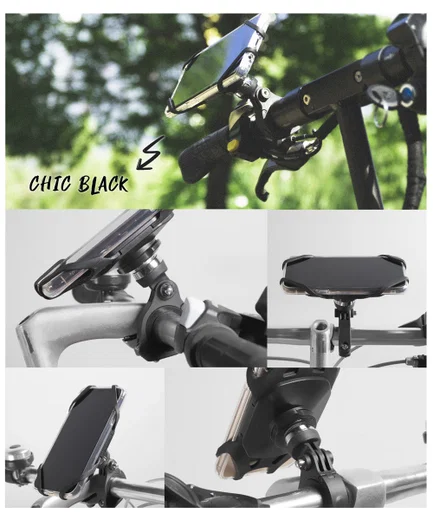 Ringke Spider Grip Universele Telefoonhouder Fiets / Mountainbike / E-Bike Zwart afbeelding 22