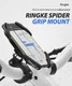 Ringke Spider Grip Universele Telefoonhouder Fiets / Mountainbike / E-Bike Zwart afbeelding 2