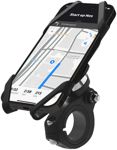 Ringke Spider Grip Universele Telefoonhouder Fiets / Mountainbike / E-Bike Zwart afbeelding 1