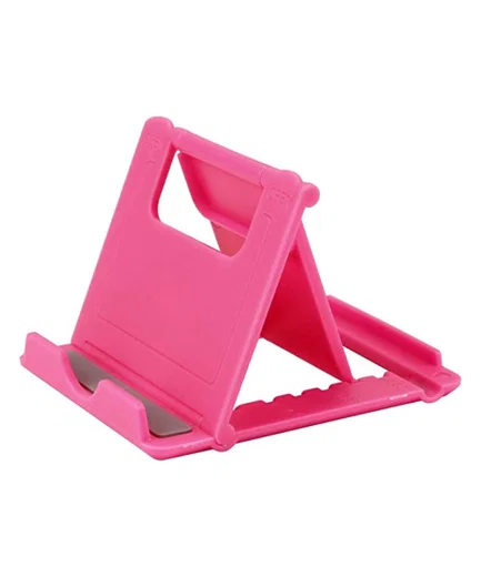 Universele Verstelbare Telefoon en Tablet Bureau Houder Roze afbeelding 3