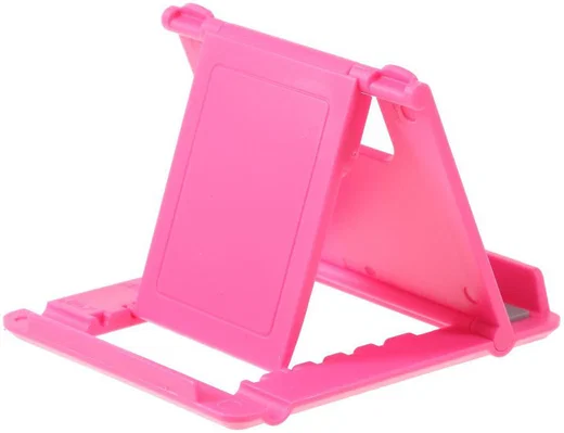 Universele Verstelbare Telefoon en Tablet Bureau Houder Roze afbeelding 4