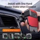 Baseus Cube Gravity Universele Ventilatierooster Auto Houder Rood afbeelding 9