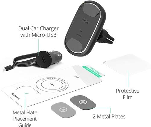 iOttie iTap 2 Telefoonhouder Ventilatierooster Auto met Draadloos Opladen 10W afbeelding 10