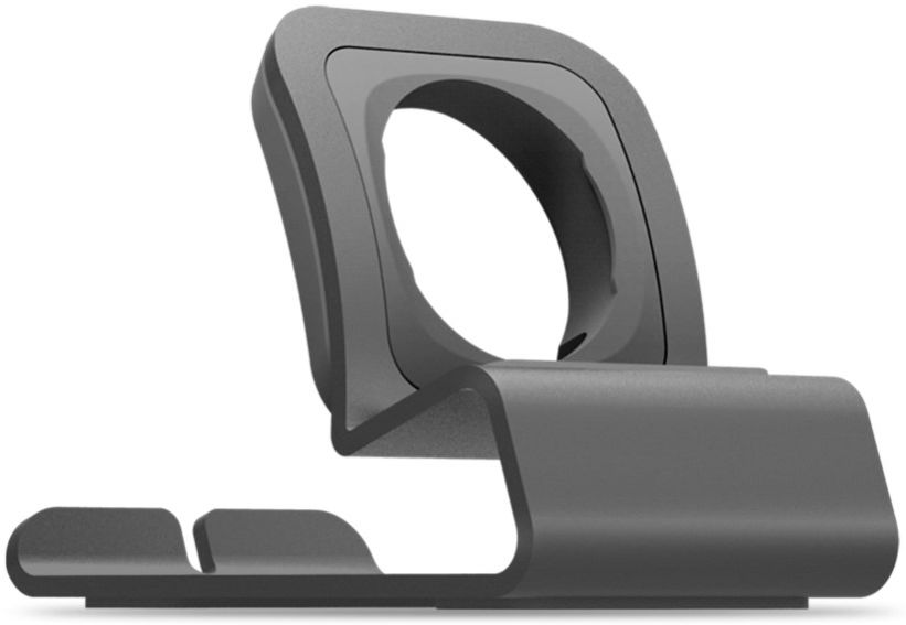 Universele Aluminium Apple Watch Series Dock Stand Bureau Houder Grijs afbeelding 2