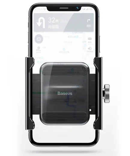 Baseus Knight Telefoonhouder Fiets/Motor/Scooter Stuur/Spiegel Zwart afbeelding 6