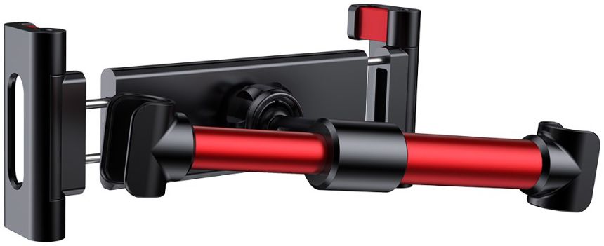 Baseus Universele Hoofdsteun Tablet Houder voor in de Auto Rood/Zwart afbeelding 8