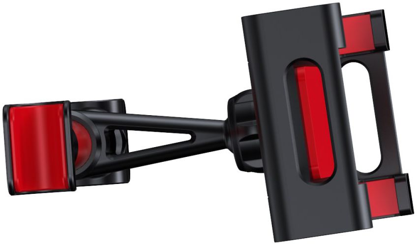 Baseus Universele Hoofdsteun Tablet Houder voor in de Auto Rood/Zwart afbeelding 9