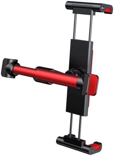 Baseus Universele Hoofdsteun Tablet Houder voor in de Auto Rood/Zwart afbeelding 12
