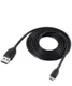 HTC DC M410 Micro USB kabel 1 meter zwart afbeelding 2