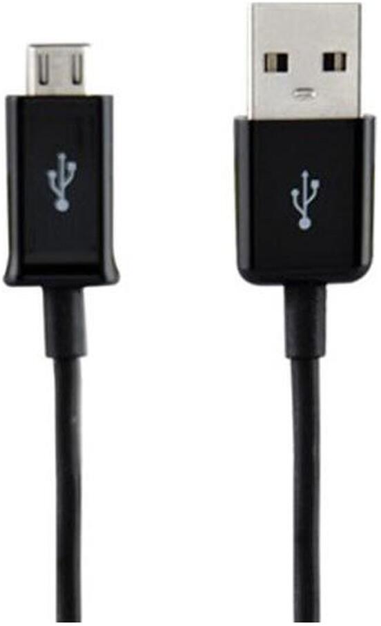 Originele Samsung USB-A naar Micro-USB Kabel 1 Meter Zwart afbeelding 2