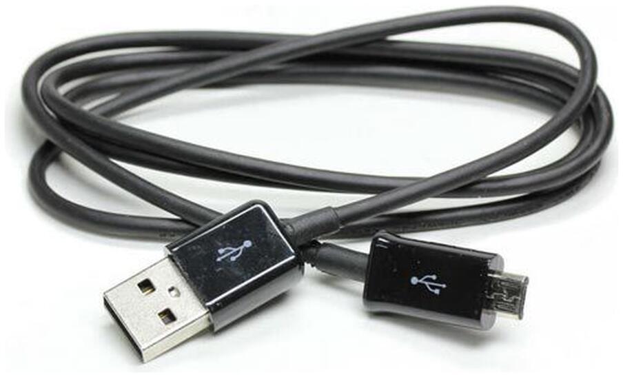 Originele Samsung USB-A naar Micro-USB Kabel 1 Meter Zwart afbeelding 3