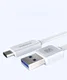 Remax Platte USB C kabel 1 Meter Wit afbeelding 2