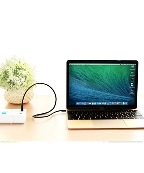 Remax Platte USB C kabel 1 Meter Wit afbeelding 6