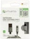 4smarts RAPIDCord iPhone Kabel 1 Meter Grijs afbeelding 5