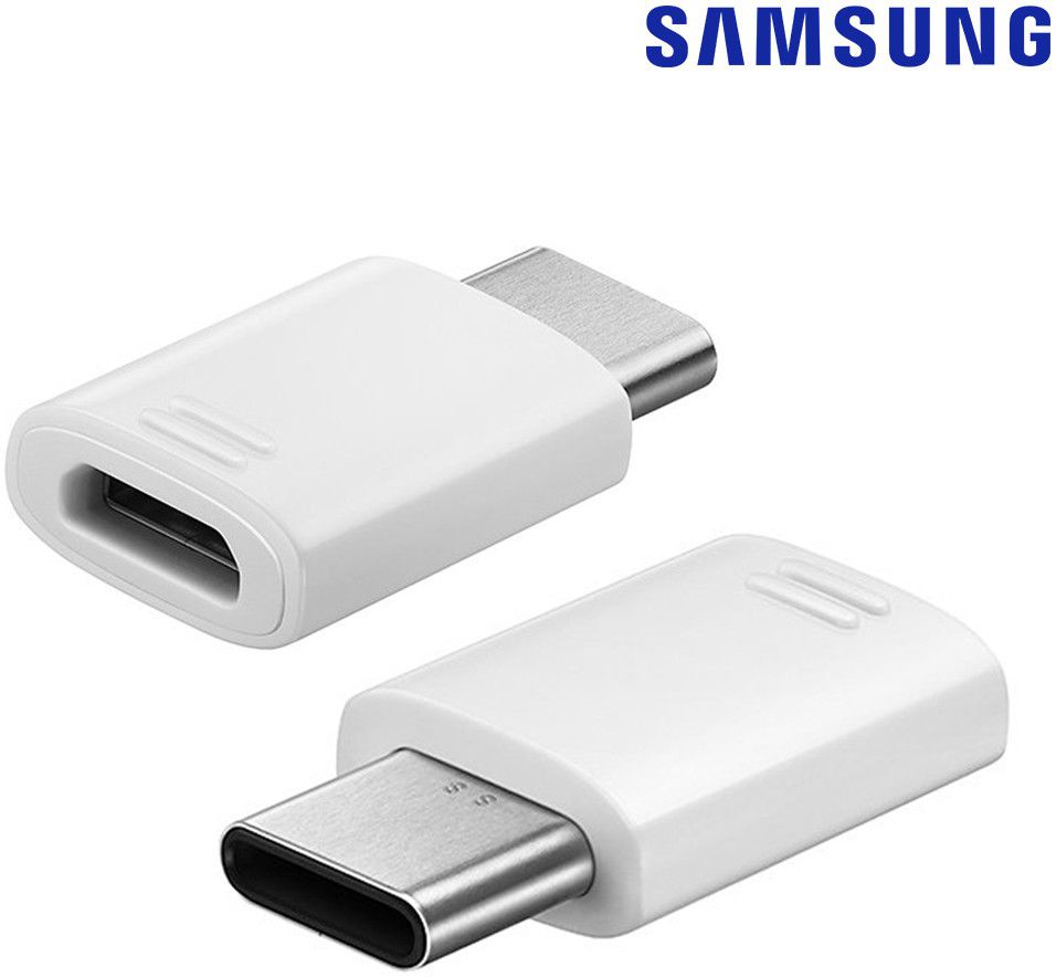 Samsung Micro USB naar USB Type C Adapter Wit afbeelding 3