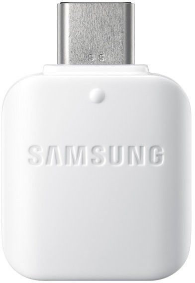 Originele Samsung OTG USB-A naar USB-C Adapter Wit afbeelding 3
