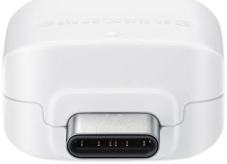 Originele Samsung OTG USB-A naar USB-C Adapter Wit afbeelding 2
