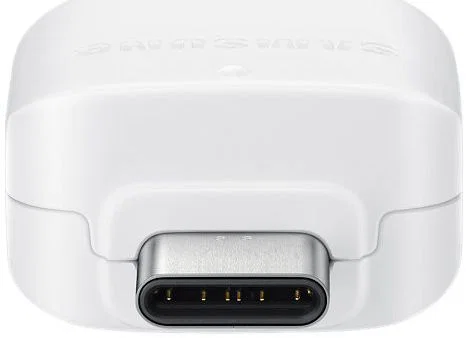 Originele Samsung OTG USB-A naar USB-C Adapter Wit afbeelding 2