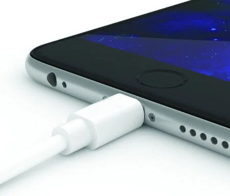 Witte 1m kabel afbeelding 3