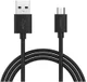 Aukey Premium Micro-USB Kabel 2 Meter Zwart afbeelding 1