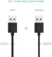 Aukey Premium Micro-USB Kabel 2 Meter Zwart afbeelding 4
