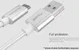 Nillkin Elite USB-C kabel 1 meter sterk nylon Grijs afbeelding 11