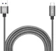 Nillkin Elite USB-C kabel 1 meter sterk nylon Grijs afbeelding 1