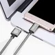 Nillkin Elite USB-C kabel 1 meter sterk nylon Grijs afbeelding 2