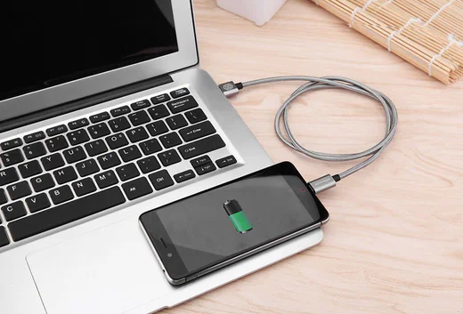 Nillkin Elite USB-C kabel 1 meter sterk nylon Grijs afbeelding 5