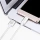 Nillkin Elite USB-C kabel 1 meter sterk nylon zilver afbeelding 3