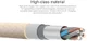 Nillkin Elite USB-C kabel 1 meter sterk nylon goud afbeelding 5