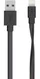 Belkin Platte Apple Lightning Kabel 1.2 meter Zwart afbeelding 1