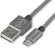 4smarts RAPIDCord Micro-USB Kabel 1 Meter Grijs afbeelding 2