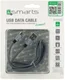 4smarts RAPIDCord Micro-USB Kabel 1 Meter Grijs afbeelding 3