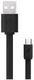 Nillkin Micro-USB 1.2 Meter Platte Kabel Zwart afbeelding 1