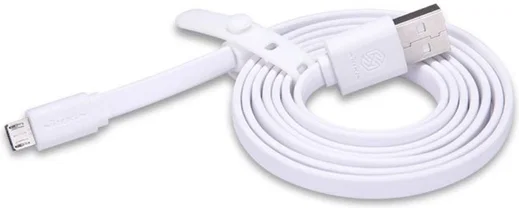 Nillkin Micro-USB 1.2 Meter Platte Kabel Wit afbeelding 4