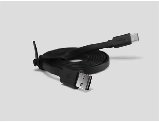 Nillkin USB-C 1.2 Meter 2A Platte Kabel Zwart afbeelding 10