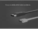 Nillkin USB-C 1.2 Meter 2A Platte Kabel Zwart afbeelding 11