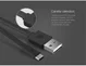 Nillkin USB-C 1.2 Meter 2A Platte Kabel Zwart afbeelding 15