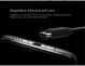 Nillkin USB-C 1.2 Meter 2A Platte Kabel Zwart afbeelding 2