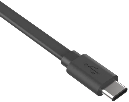 Nillkin USB-C 1.2 Meter 2A Platte Kabel Zwart afbeelding 5